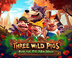 Three Wild Pigs and The Big Bad Wolf